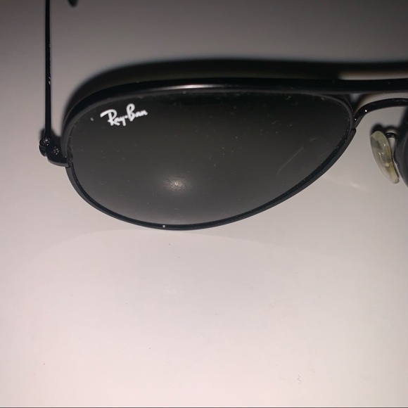 Ray Ban Aviator Classic Black Like New - Picture 6 of 8